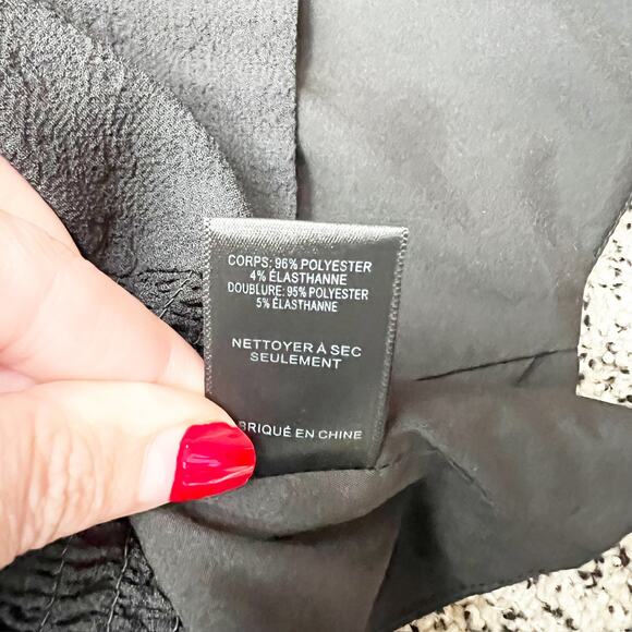 ASTR the Label Black Puff Sleeve Crop Paola Top Medium - Picture 8 of 8